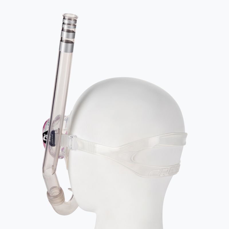 Cressi Perla Kinder-Tauchset Maske + Schnorchel rosa DM101240 3