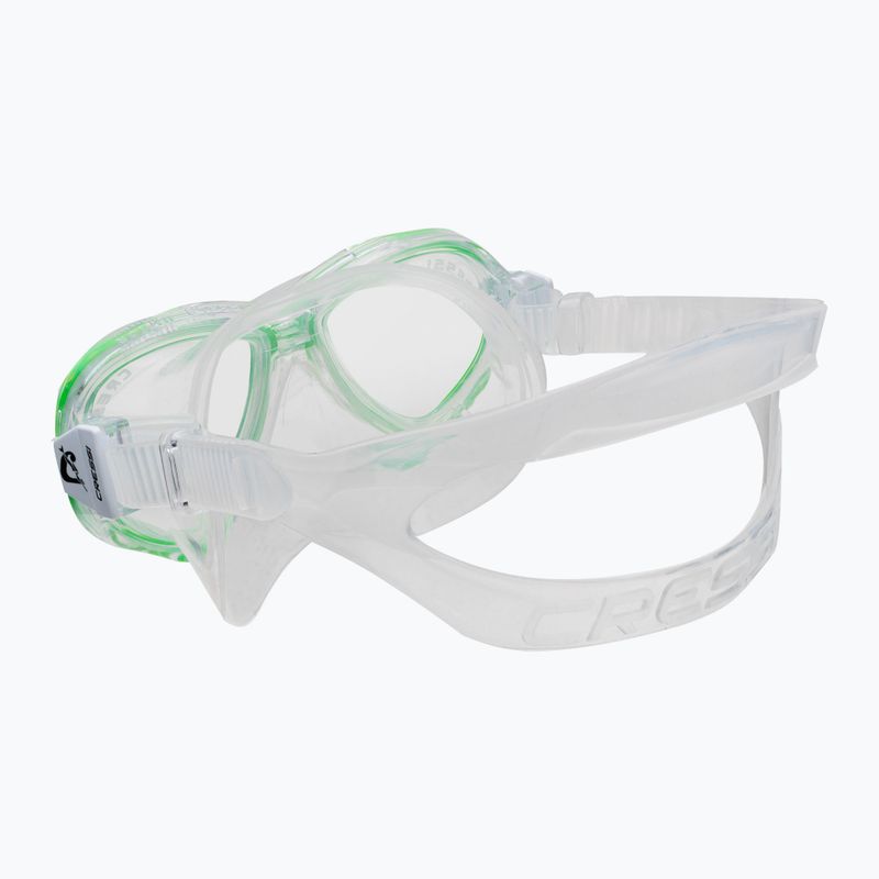 Cressi Perla + Minigringo Kinder-Tauchset Maske + Schnorchel Grün DM101267 4