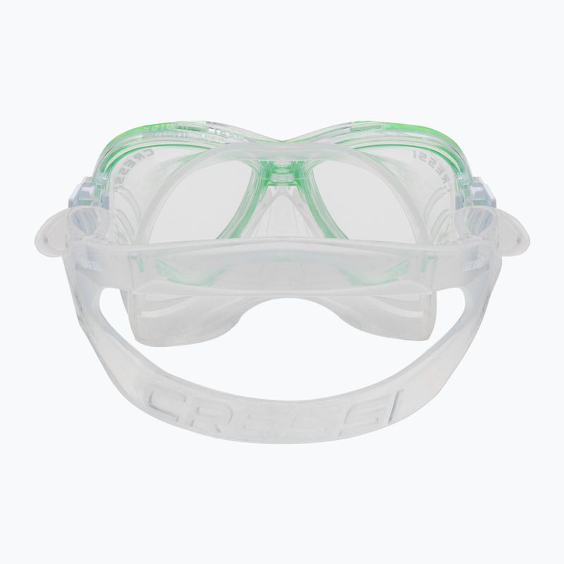 Cressi Perla + Minigringo Kinder-Tauchset Maske + Schnorchel Grün DM101267 5