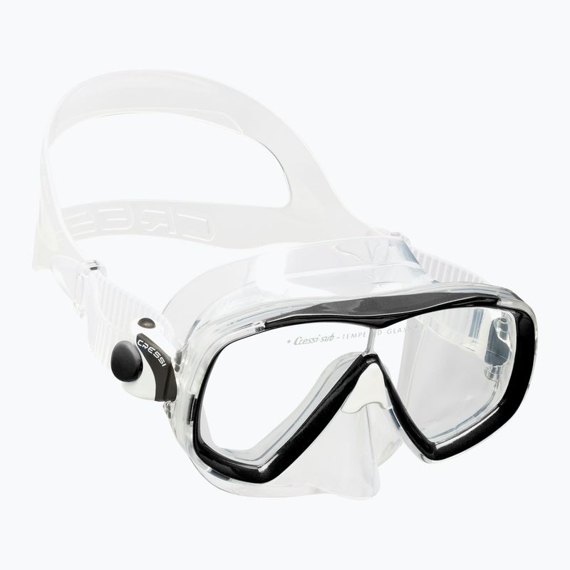 Cressi Estrella Tauchmaske schwarz DN340050 6