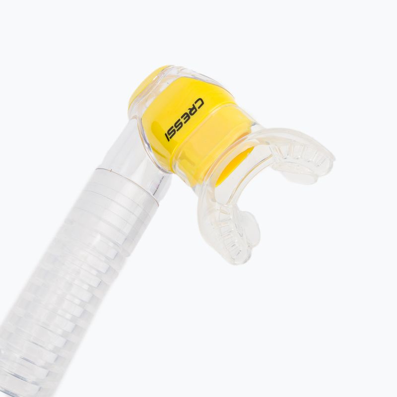 Cressi Korfu gelb Schnorchel ES300051 2