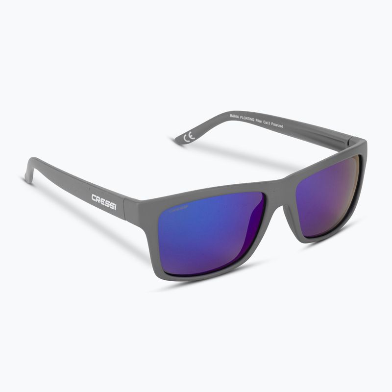 Sonnenbrille Cressi Bahia Floating schwarz-blau XDB177