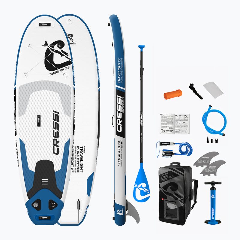 Cressi Travelight Foldable iSUP 9'2" SUP Board weiß NA010980
