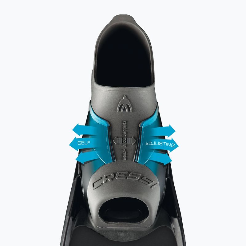 Cressi Gara Modular Sprint Tauchflossen schwarz 5