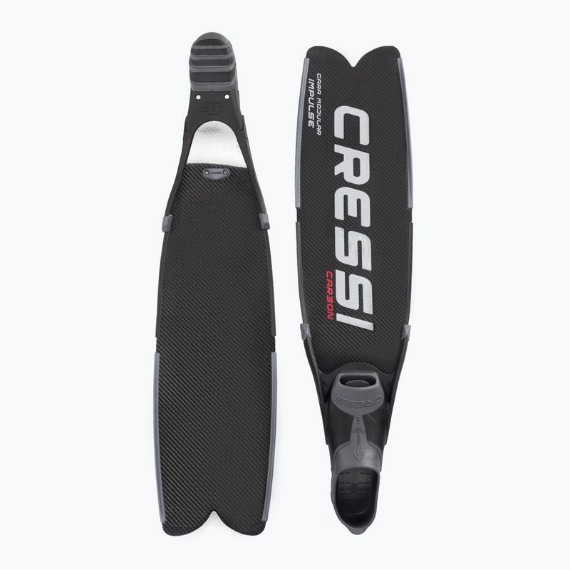 Cressi Gara Turbo Carbon Tauchflossen schwarz BH165040 2