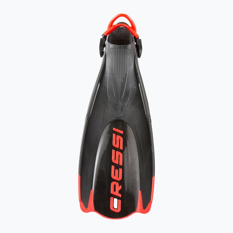 Cressi Maui Fins schwarz/rote Schnorchelflossen