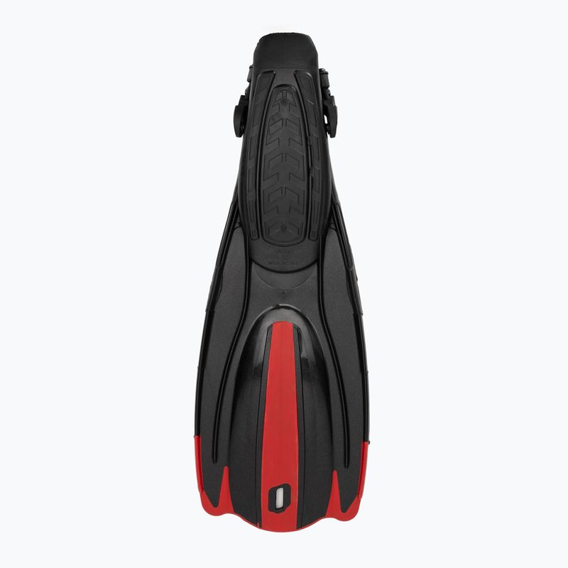 Cressi Maui Fins schwarz/rote Schnorchelflossen 2