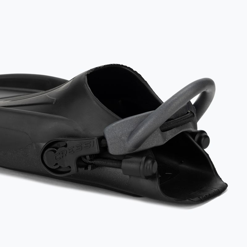 Cressi Maui Fins schwarz/rote Schnorchelflossen 7