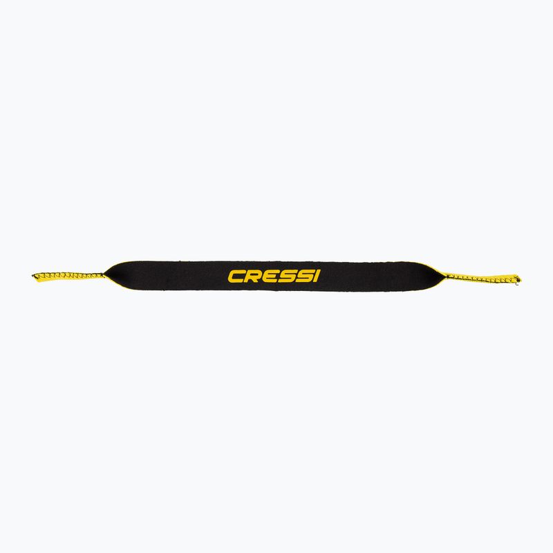 Cressi Neo Retainer Brillenband gelb/schwarz 2