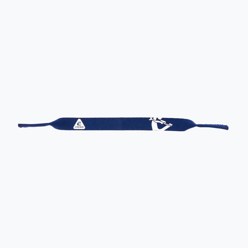 Cressi Neo Retainer Brillenband blau navy/weiß