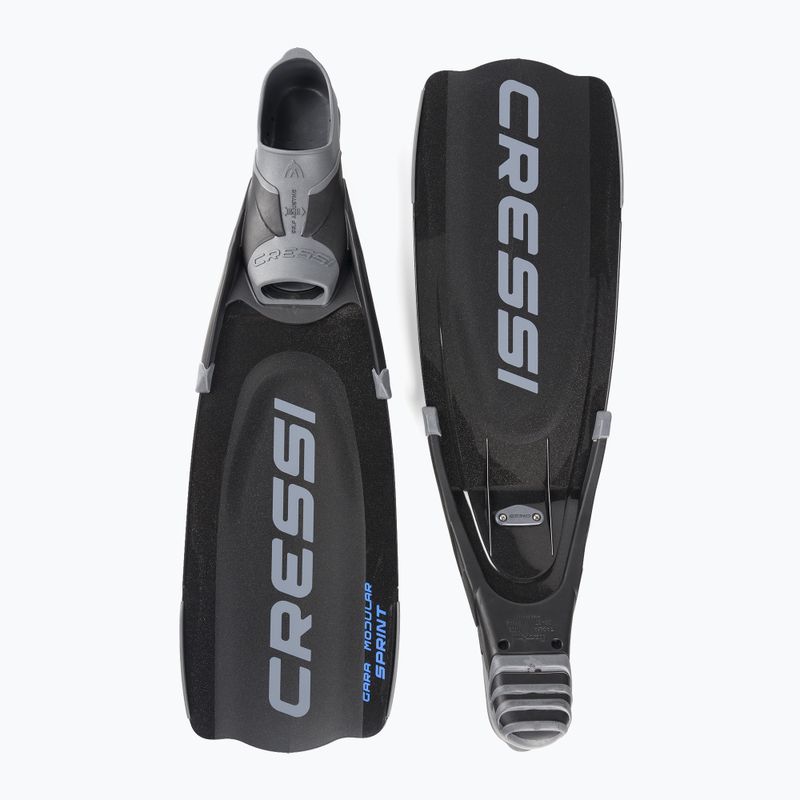 Cressi Gara Turbo Sprint Tauchflossen schwarz BH175036 2