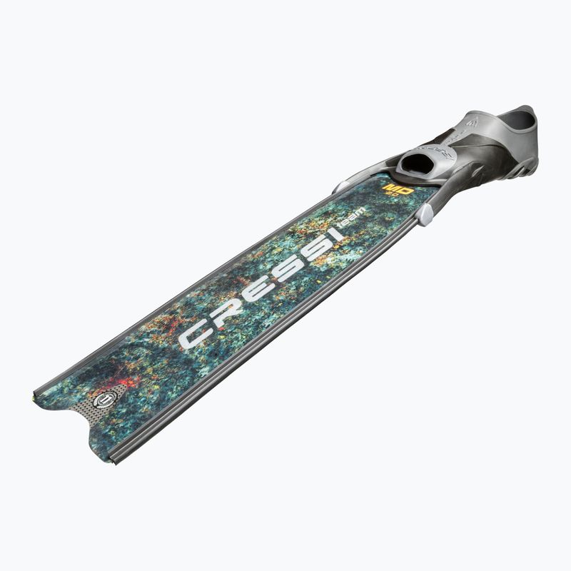 Cressi Gara Turbo Carbon grün camo Tauchflossen 5