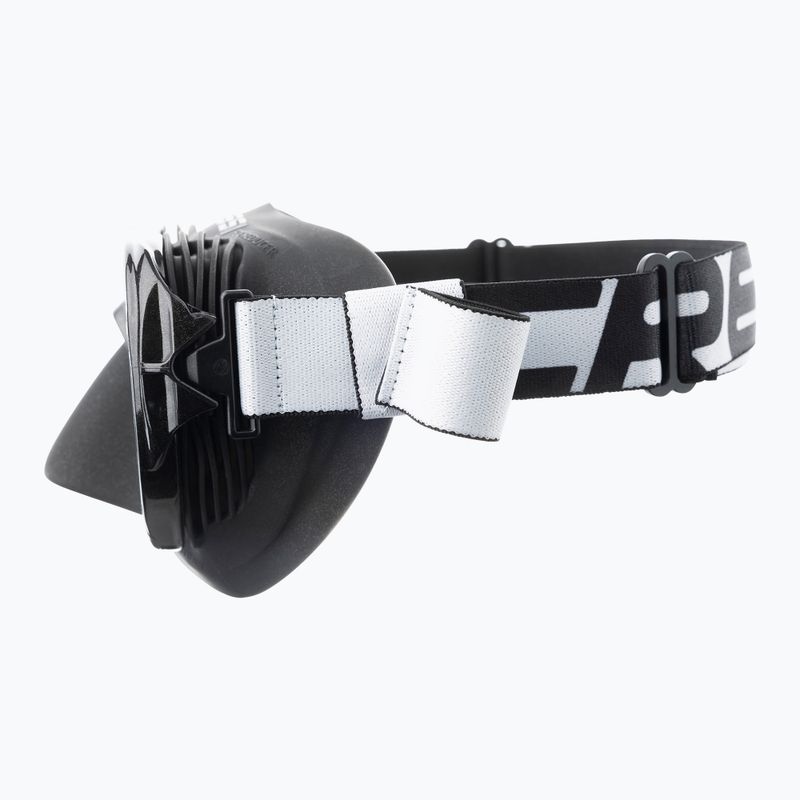 Cressi Fiji Tauchmaske schwarz/schwarz 3