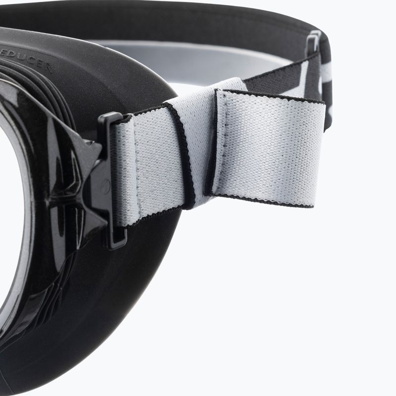 Cressi Fiji Tauchmaske schwarz/schwarz 4