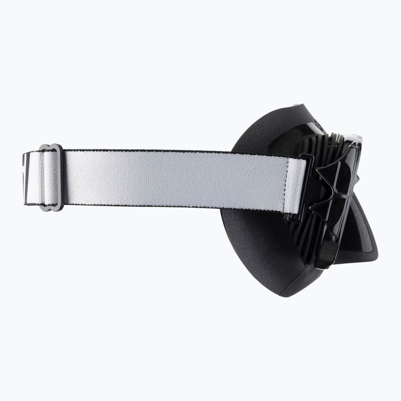 Cressi Samoa Tauchmaske schwarz/schwarz 3
