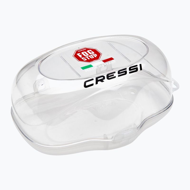 Cressi Atom blau Metall/schwarz Tauchmaske 5