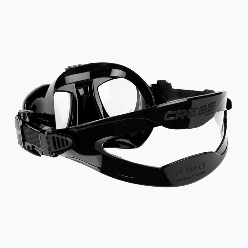 Cressi Metis Action schwarz/schwarz Tauchmaske 4