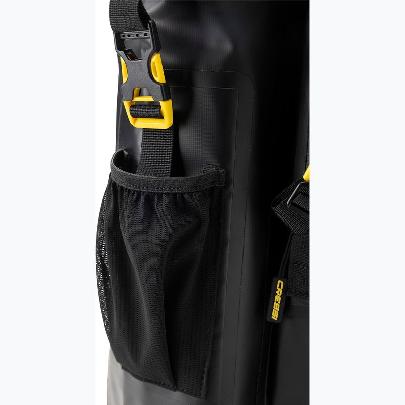 Cressi Venom Dry Backpack 30 l schwarz/gelb 10