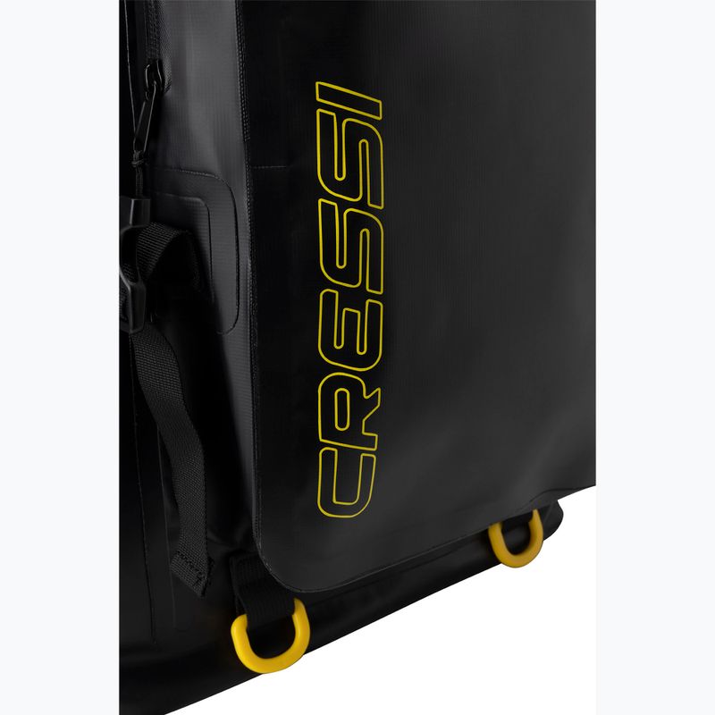 Cressi Venom Dry Backpack 30 l schwarz/gelb 12