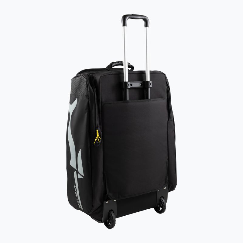 Cressi Moby 3 100 l Reisetasche schwarz/gelb 2