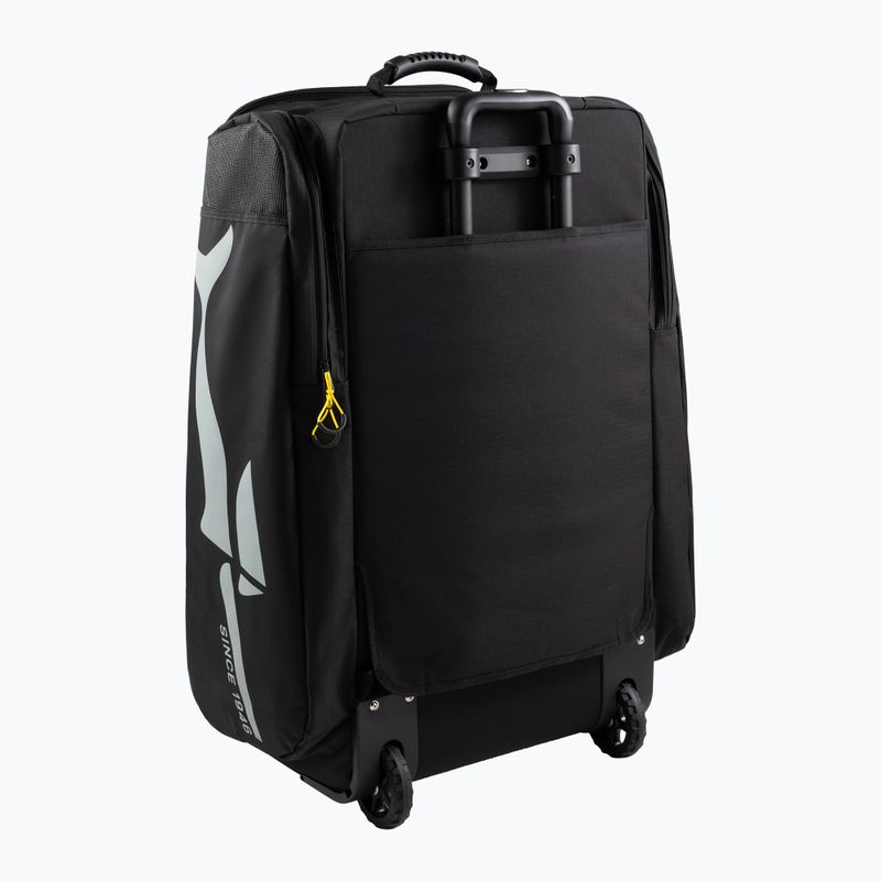 Cressi Moby 3 100 l Reisetasche schwarz/gelb 3