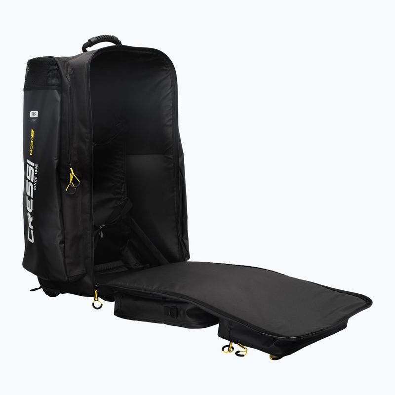 Cressi Moby 7 Reisetasche 115 l schwarz/gelb 7