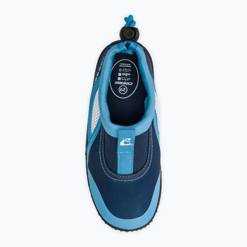 Cressi Coco blau/azurblaue Wasserschuhe für Kinder