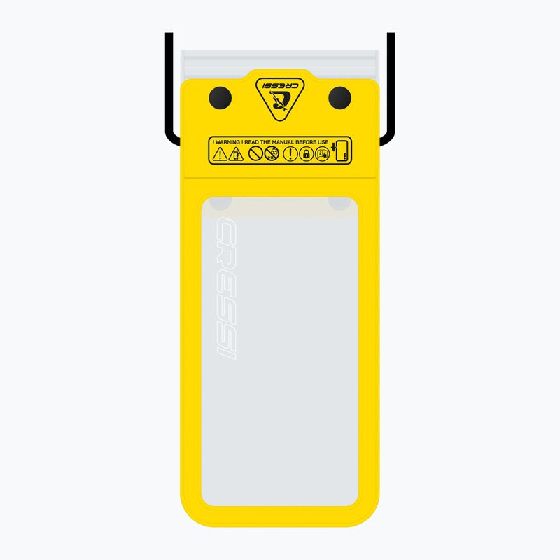 Cressi Jimmy Phone wasserdichte Tasche gelb
