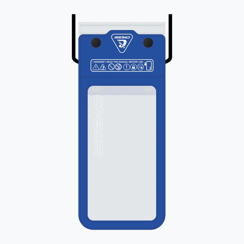 Cressi Jimmy Phone azurblaue wasserdichte Hülle