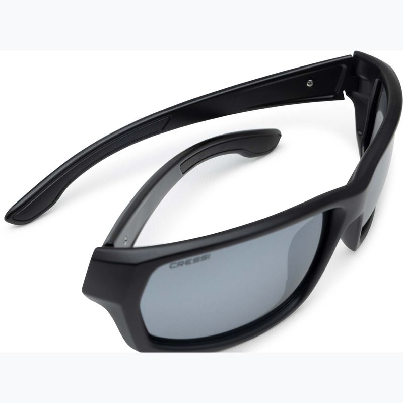 Cressi Bill schwarz/schwarz geräucherte Sonnenbrille 5