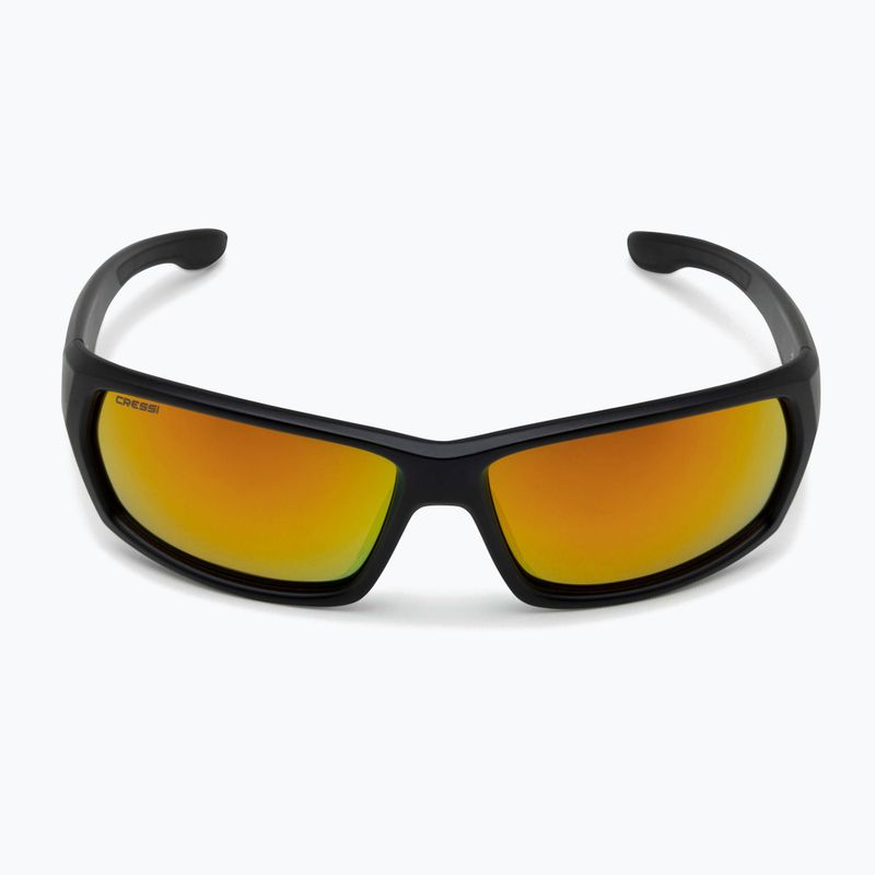 Cressi Bill schwarz/orange verspiegelte Sonnenbrille 2