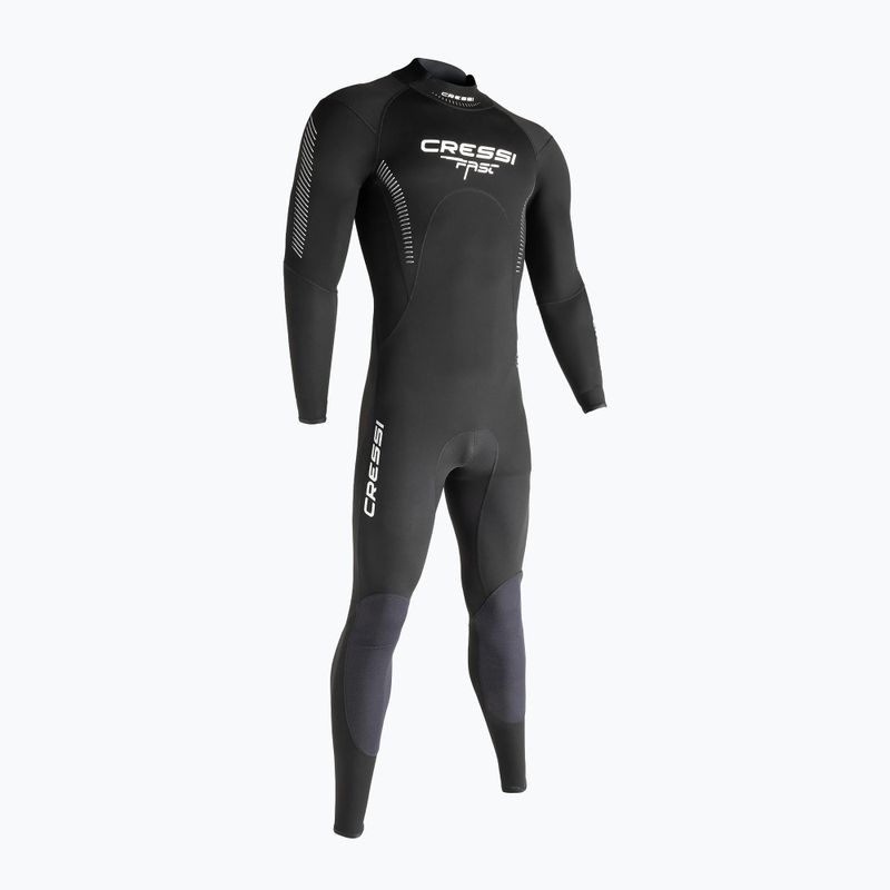 Herren Schwimm-Neoprenanzug Cressi Fast Monopiece 1 mm black/grey