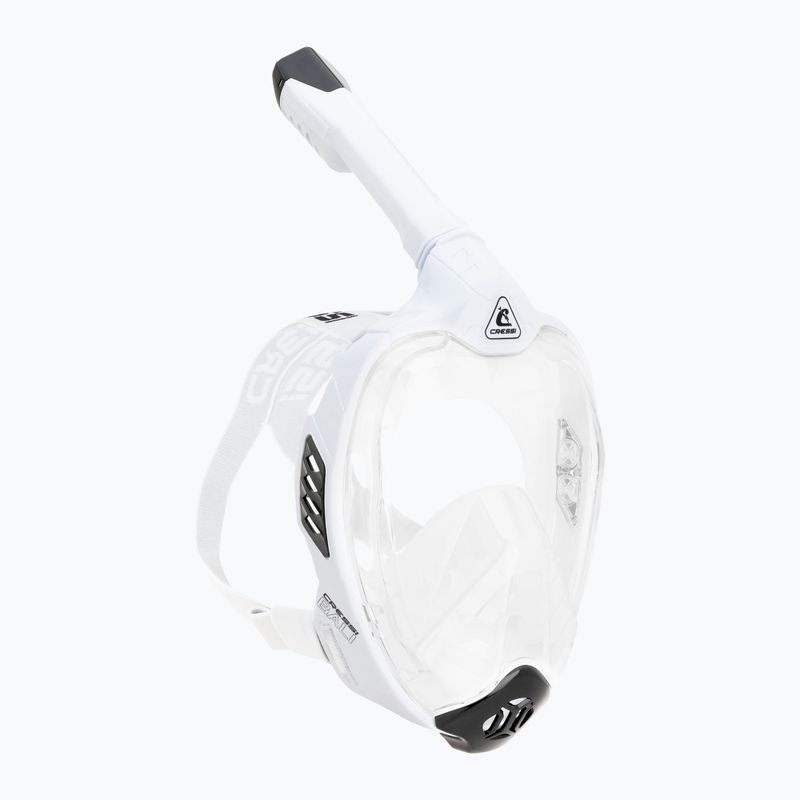 Cressi Bali Full Face Schnorchelmaske weiß/schwarz