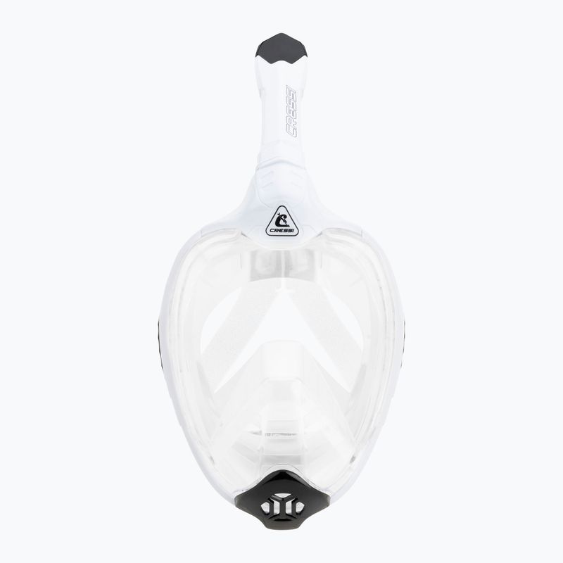 Cressi Bali Full Face Schnorchelmaske weiß/schwarz 2