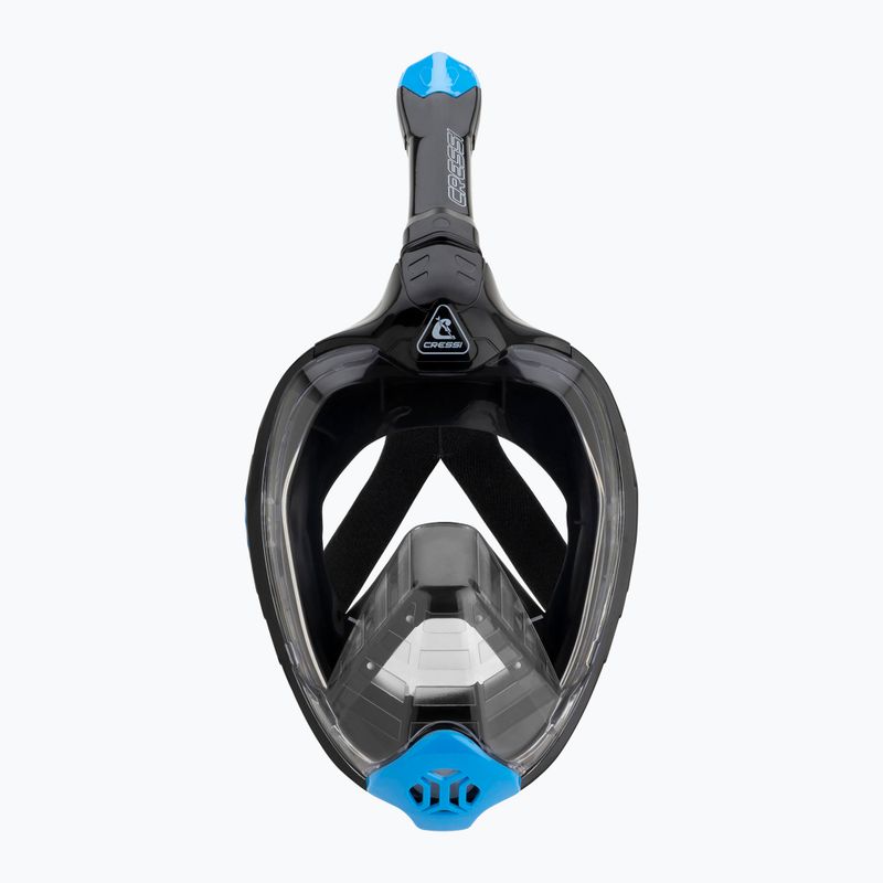 Cressi Bali Full Face Schnorchelmaske schwarz/blau 2