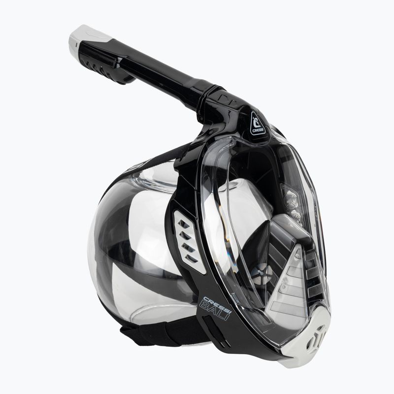 Cressi Bali Full Face Schnorchelmaske schwarz/grau