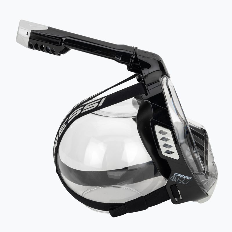 Cressi Bali Full Face Schnorchelmaske schwarz/grau 3