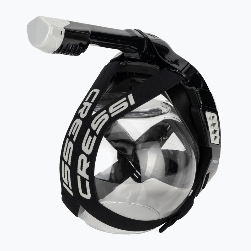 Cressi Bali Full Face Schnorchelmaske schwarz/grau 4