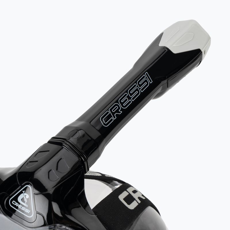 Cressi Bali Full Face Schnorchelmaske schwarz/grau 5