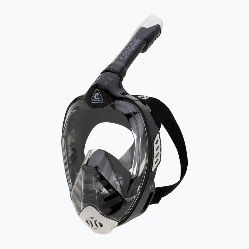 Cressi Bali Full Face Schnorchelmaske schwarz/grau 3