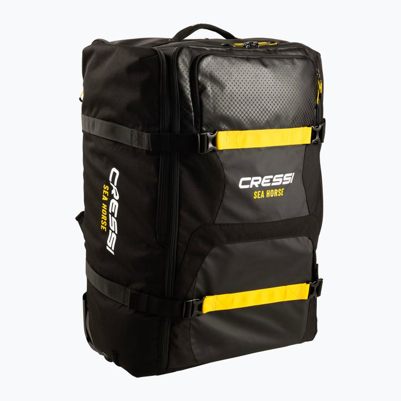 Cressi Sea Horse Reisetasche 152 l schwarz/gelb