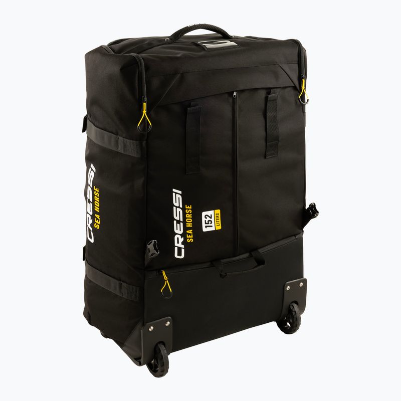Cressi Sea Horse Reisetasche 152 l schwarz/gelb 2