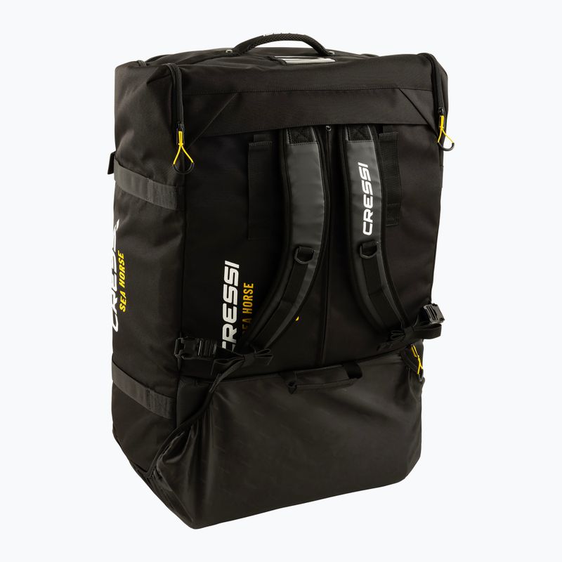 Cressi Sea Horse Reisetasche 152 l schwarz/gelb 3