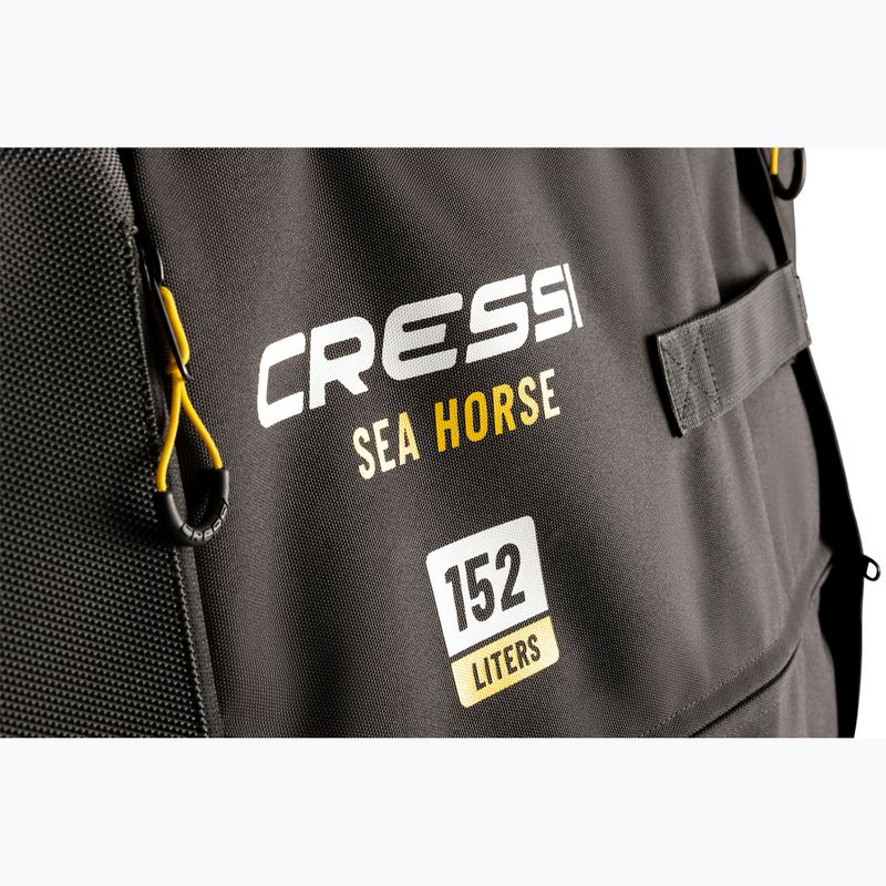 Cressi Sea Horse Reisetasche 152 l schwarz/gelb 8