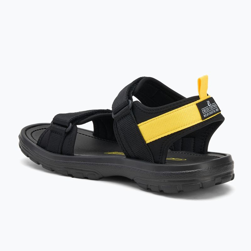 Cressi Pete schwarz/gelbe Sandalen 3