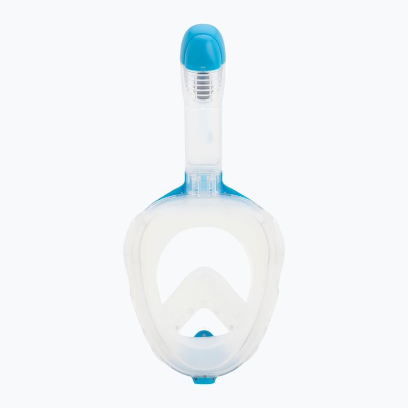 Vollgesichts-Schnorchelmaske Cressi Java Full Face clear/blue 4