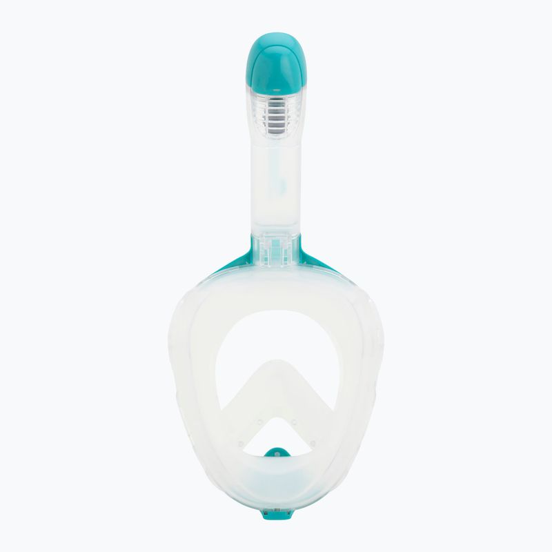 Vollgesichts-Schnorchelmaske Cressi Java Full Face clear/aquamarine 4