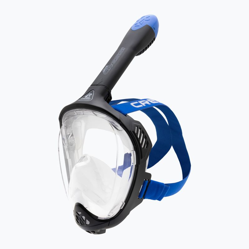 Vollgesichts-Schnorchelmaske Cressi Java Full Face black/blue 2