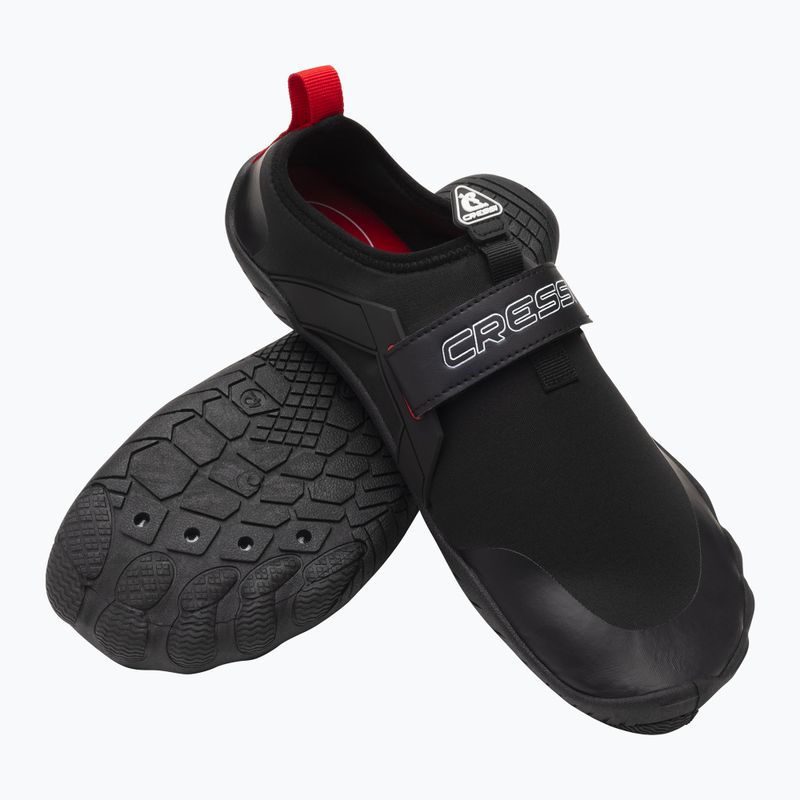 Cressi Geko schwarz/rot Wasserschuhe