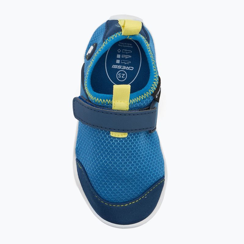 Cressi Lunar blau/lime Kinder-Wasserschuhe 5